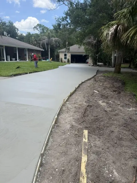 Concrete surfaces concrete driveway